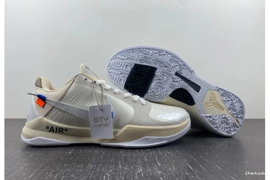 Nike Rice 5 Protro White  Undefeated DB4796-101 Kobe 0130